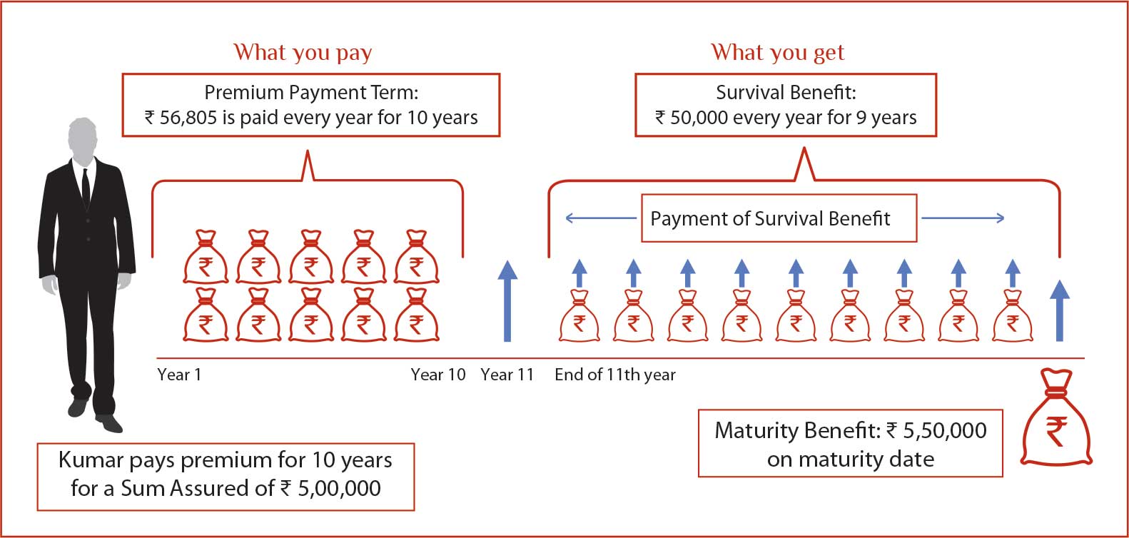 Survival and Maturity Benefit Option A